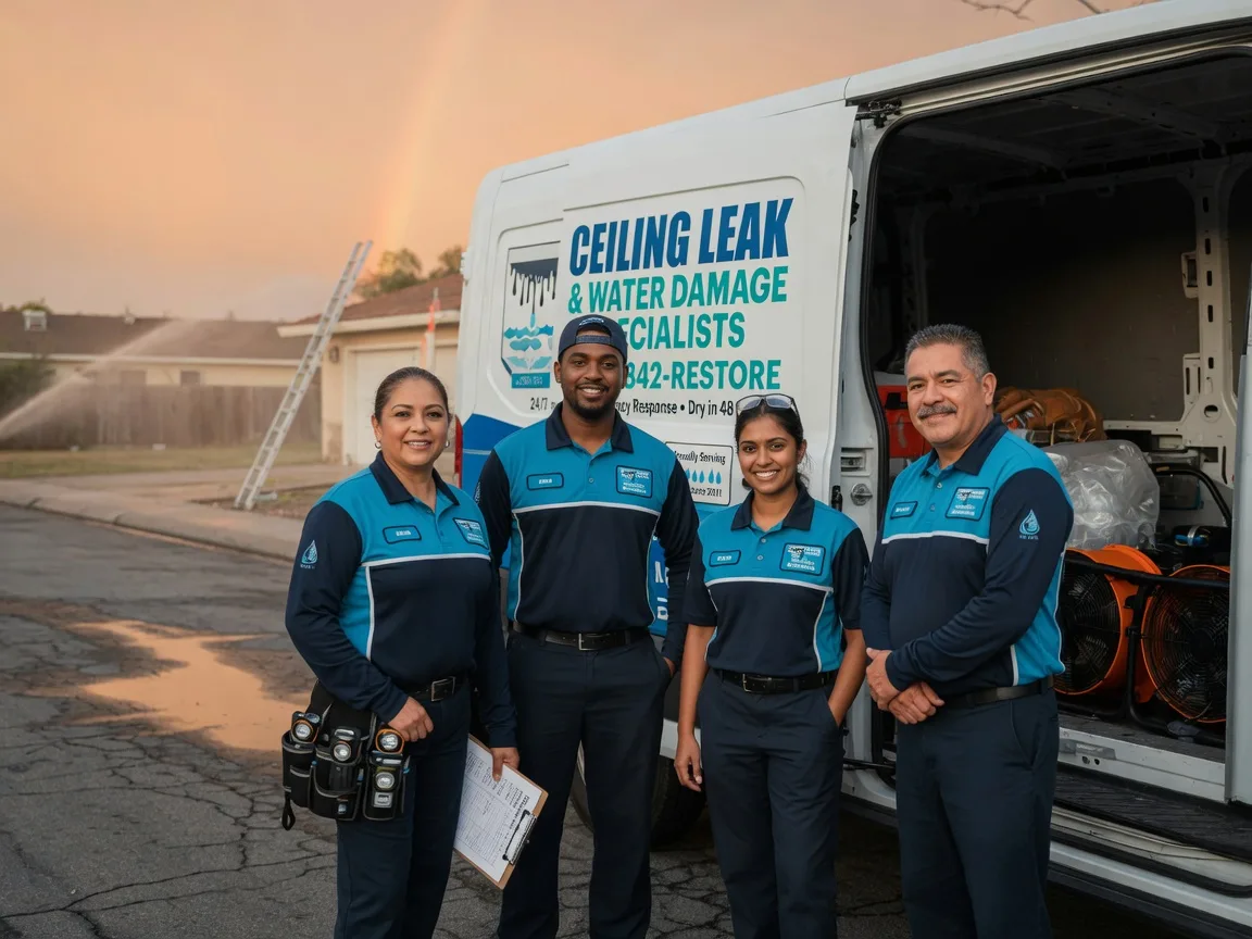 Ceiling Leak Cleanup company in West Creek, NJ